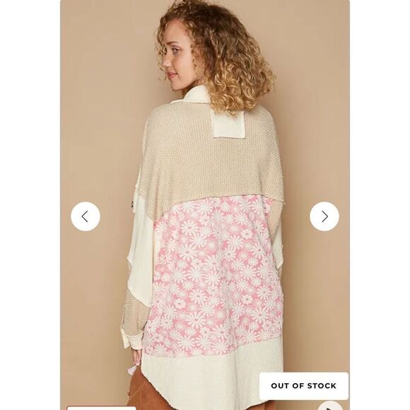 Pol Long Sleeve Thermal Jacket Shirt Shacket - Picture 2 of 6